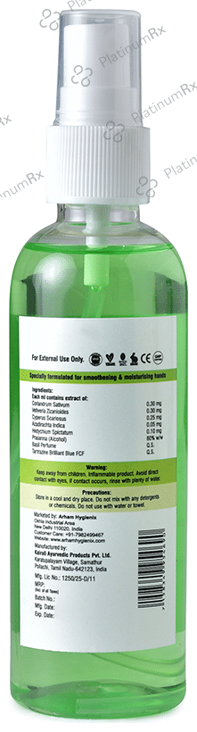 Sani-Fast Herbal Hand Sanitizer Basil 100 ml