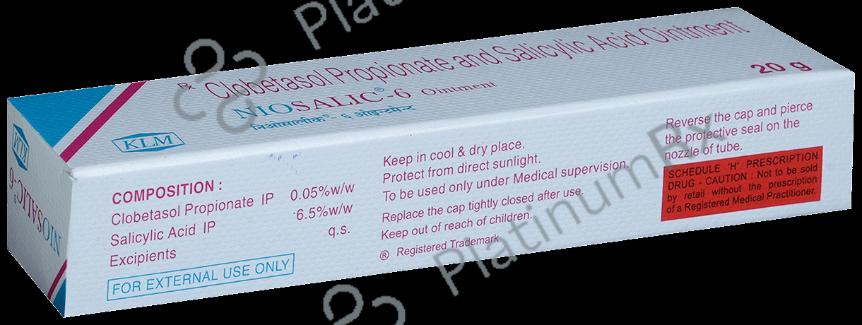 Niosalic 6% Ointment 20gm