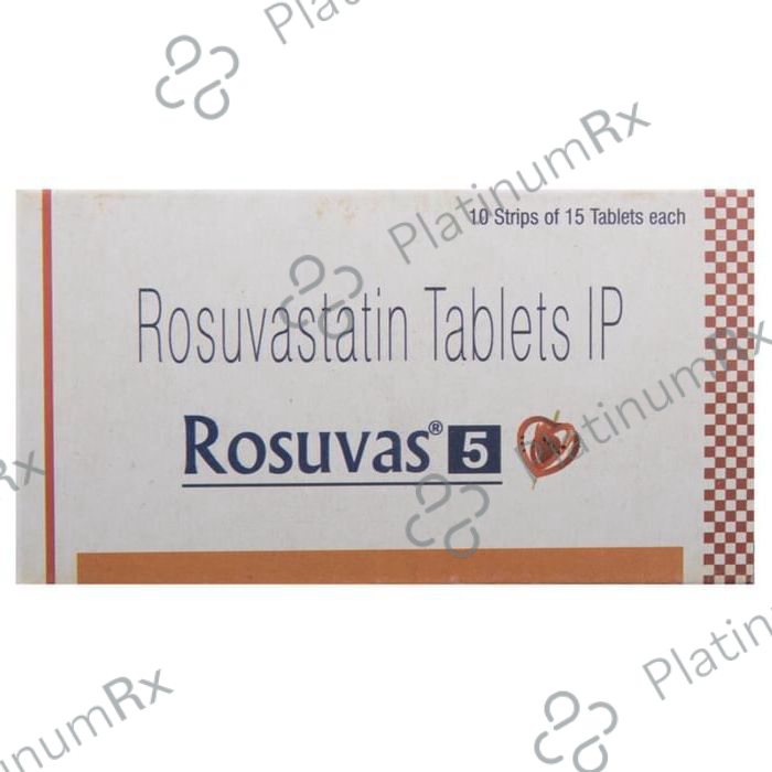 Rosuvas 5mg Tablet 15s