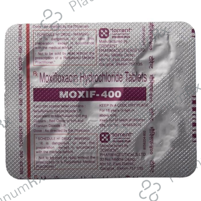 Moxif 400mg Tablet 5s