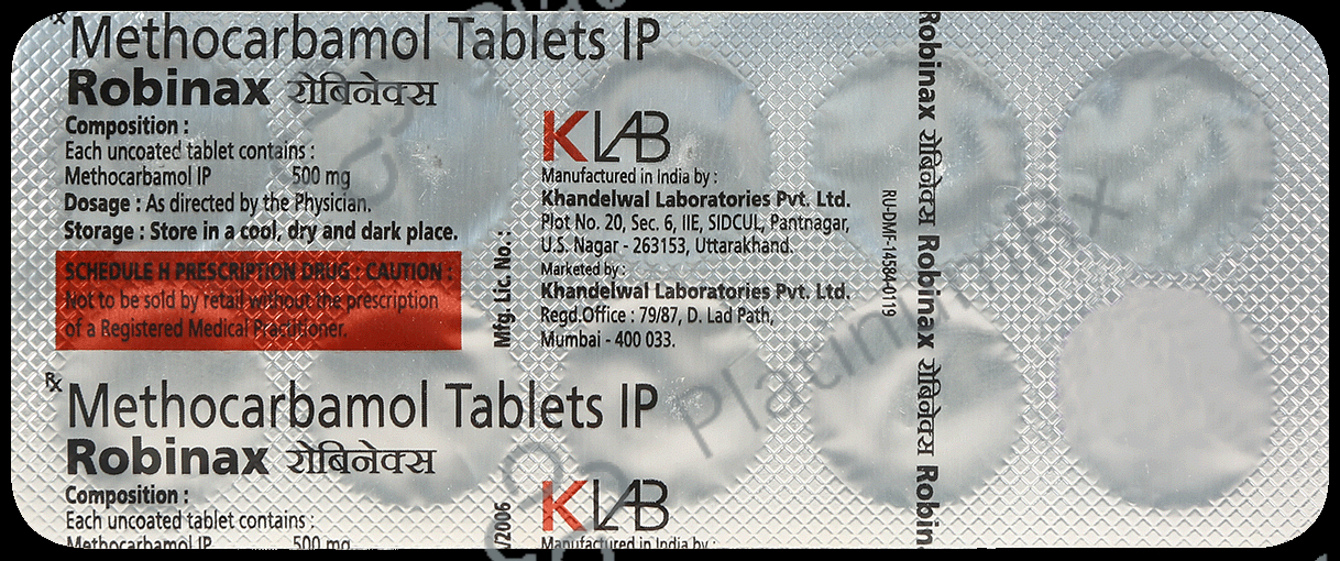 Robinax 500mg Tablet 10s