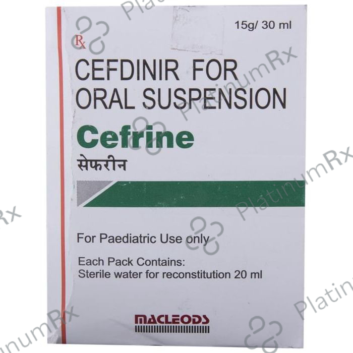 Cefrine 125mg Oral Suspension 30ml