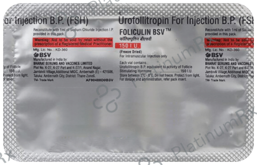Foliculin 150IU Injection