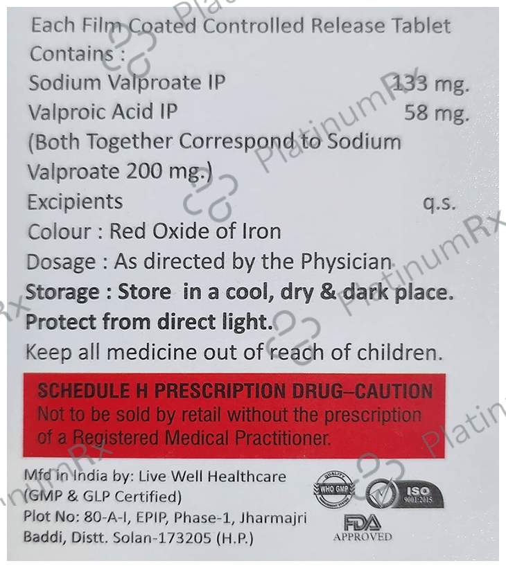 Zyval CR 200 Tablet