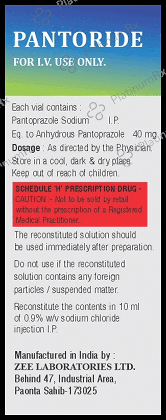 Pantoride Injection