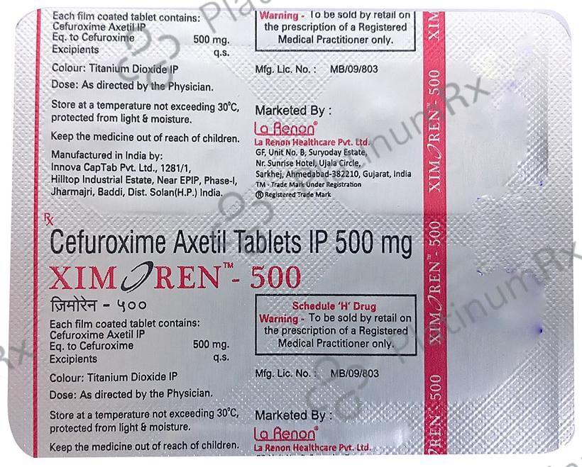 Ximoren 500 Tablet