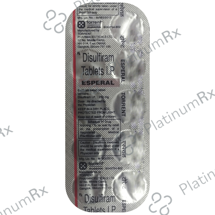 Esperal 250mg Tablet 10s