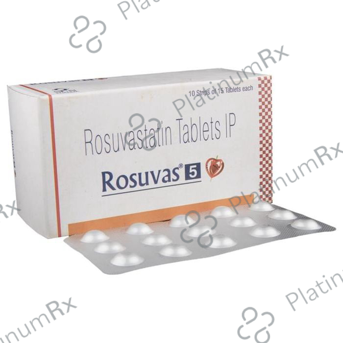 Rosuvas 5mg Tablet 15s