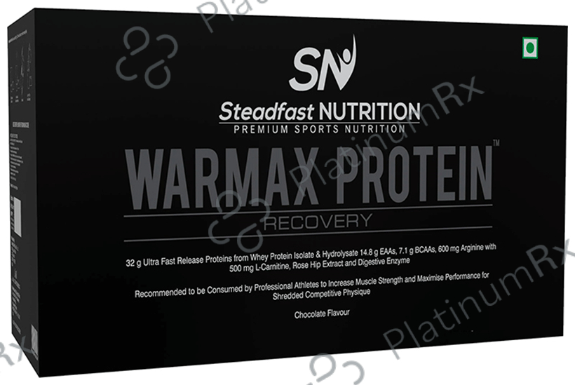 Steadfast Nutrition Warmax Protein Recovery Chocolate 30 Sachets