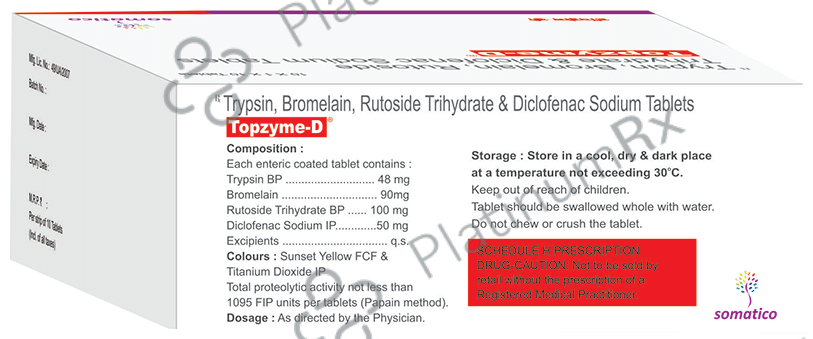 Topzyme-D Tablet