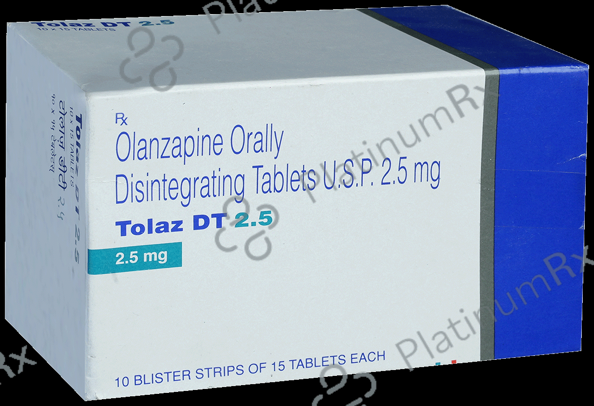 Tolaz DT 2.5mg Tablet DT 15s