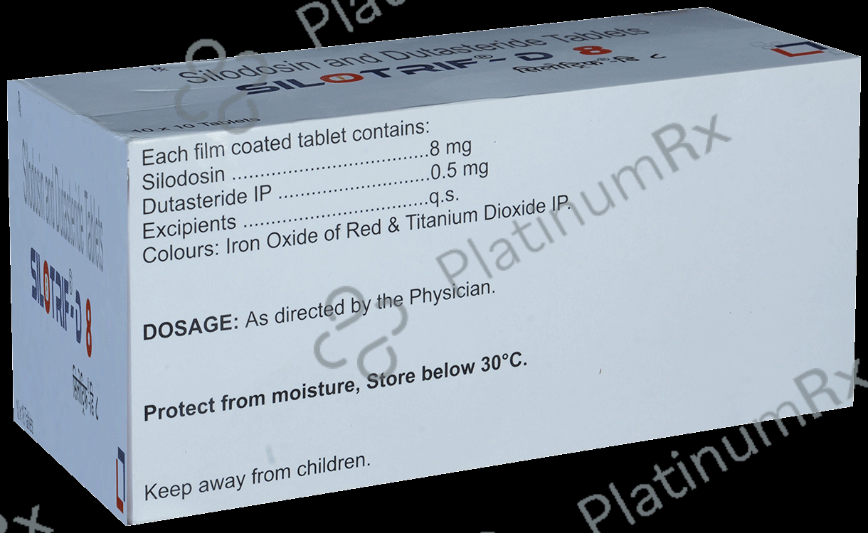 Silotrif D 0.5/8mg Tablet 10s
