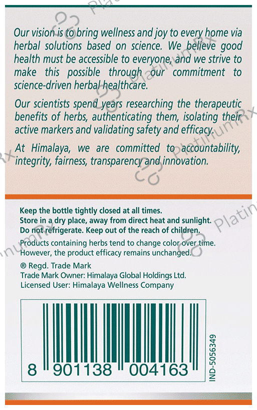 Himalaya Wellness Ashvagandha- Stress Relief Supplement - Rejuvenates Mind & Body - Tablet