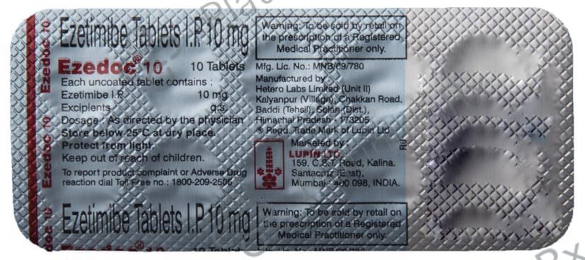 Ezedoc 10mg Tablet 10s