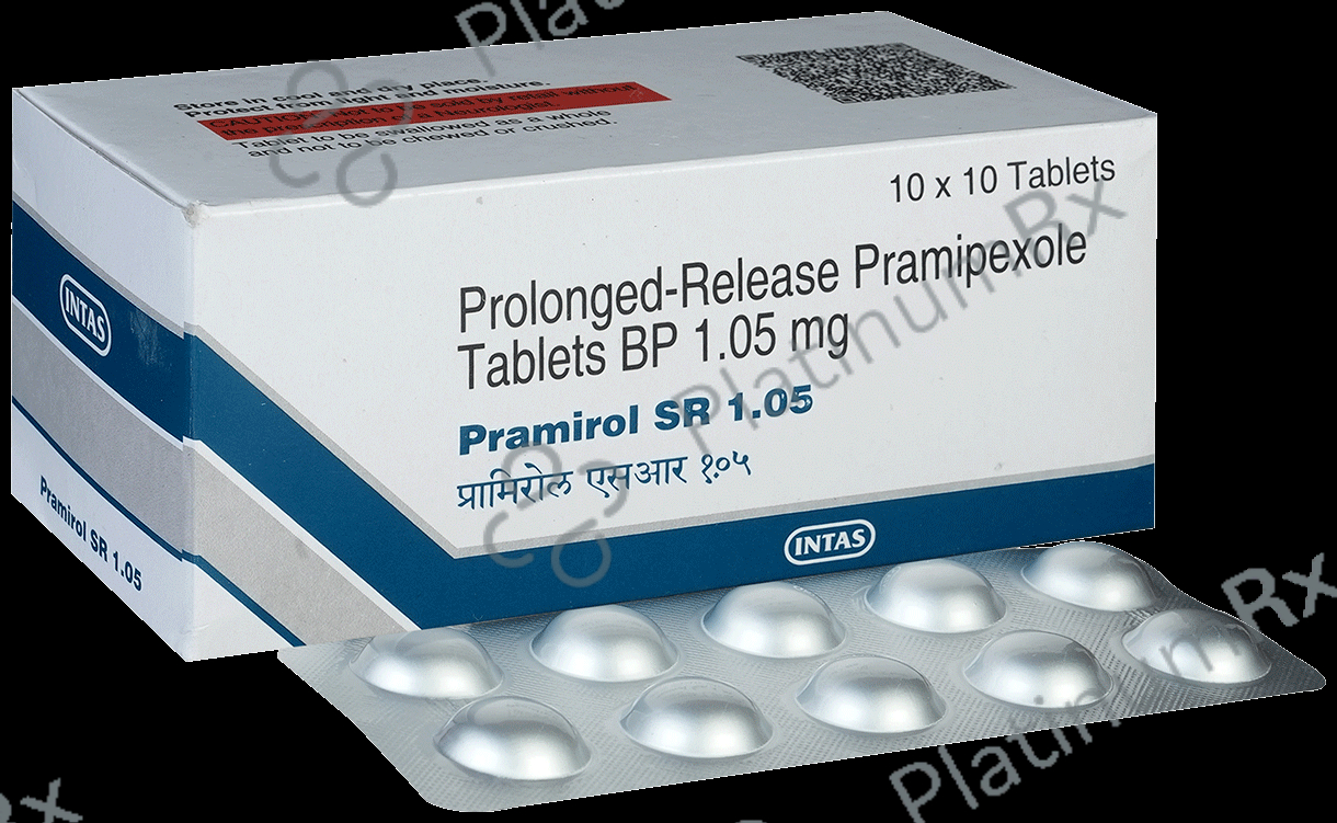 Pramirol SR 1.05mg Tablet 10s