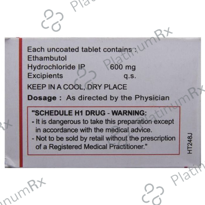 Mycobutol 600 Tablet