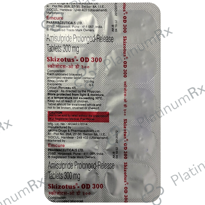 Skizotus-OD 300 Tablet PR