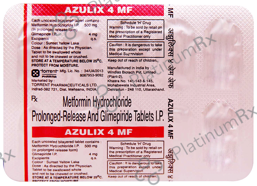 Azulix 4 MF Tablet PR 10 tablets