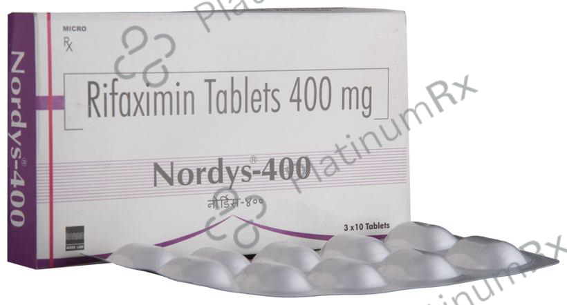 Nordys 400mg Tablet 10s