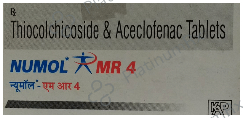 Numol MR 100/4mg Tablet 10s