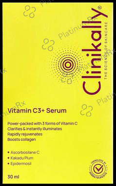 Clinikally Vitamin C3+ Serum