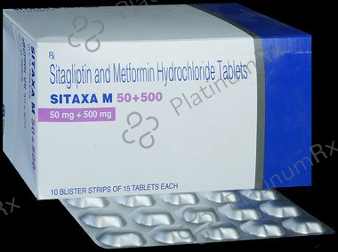 Sitaxa M 50/500mg Tablet 15s