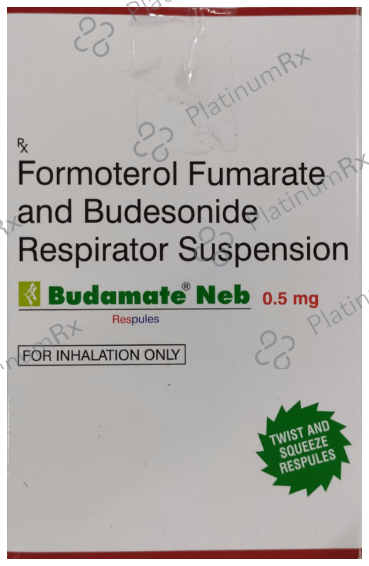 Budamate Neb 0.5mg Respules 2ml 5 Respules