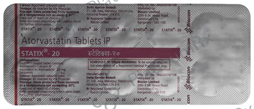 Statix 20 Tablet