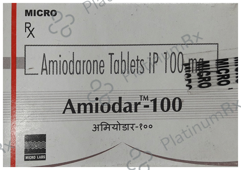 Amiodar 100mg Tablet 10s