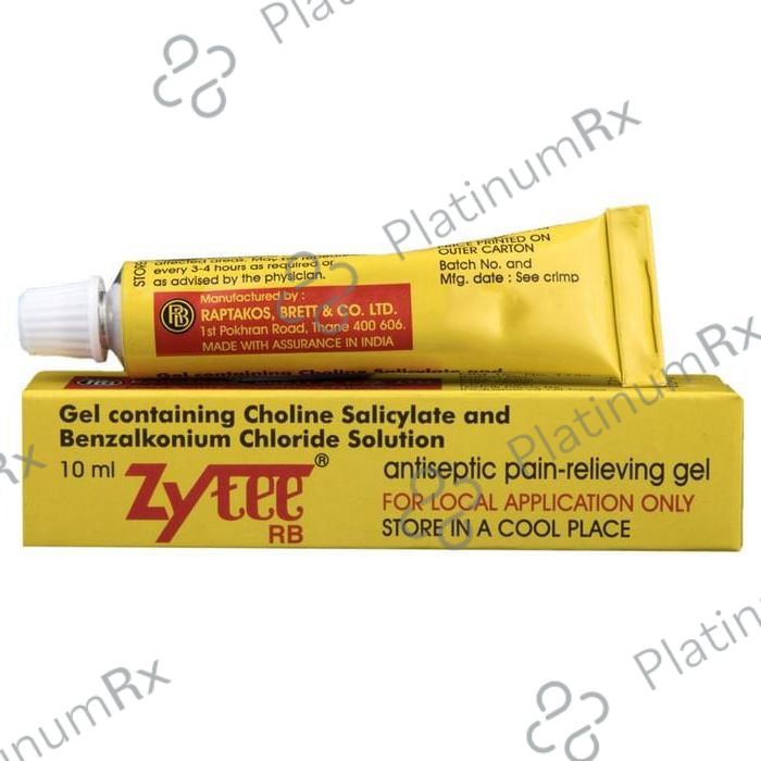 Zytee RB 9% Dental Gel 10ml