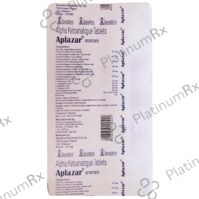 Aplazar 200mg Tablet 10s