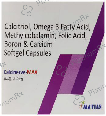 Calcinerve-Max Softgel Capsule