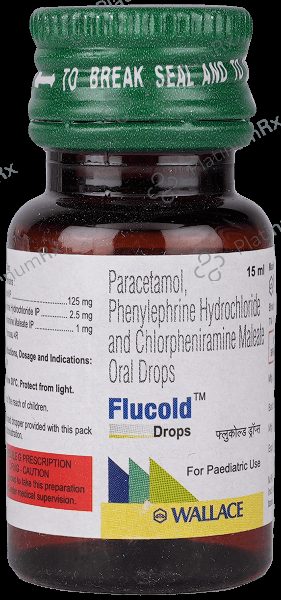 Flucold 1/125/2.5mg Oral Drops 15ml