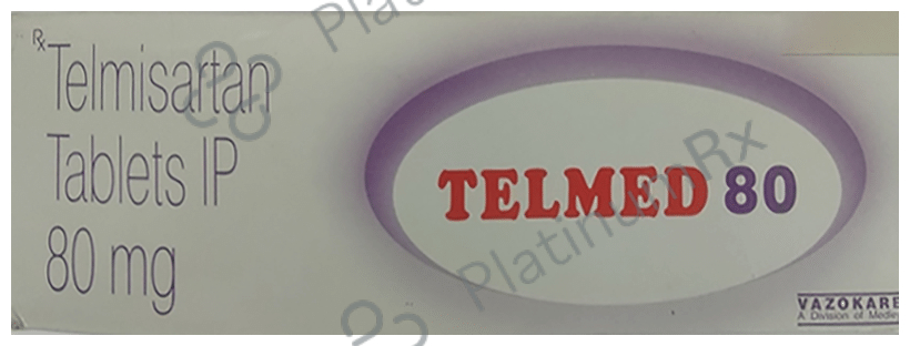 Telmed 80mg Tablet 10s