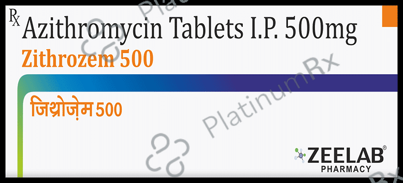 Zithrozem 500mg Tablet