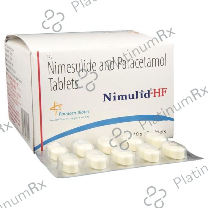 Nimulid HF 100/325mg Tablet 10s