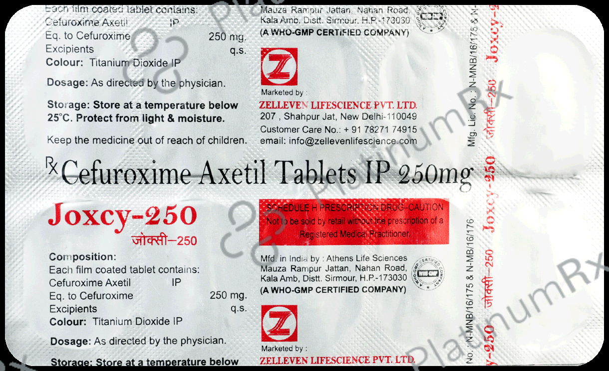 Joxcy 250mg Tablet 10s