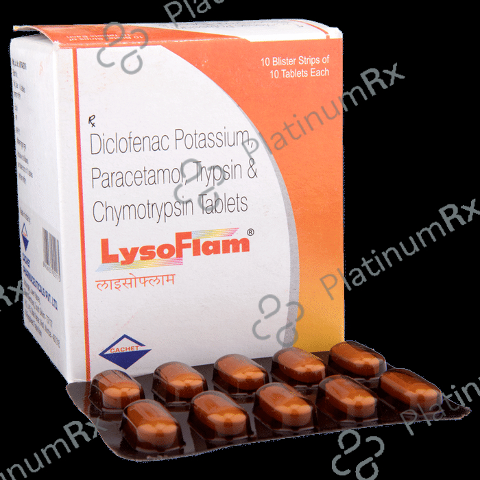 Lysoflam Tablet 10s