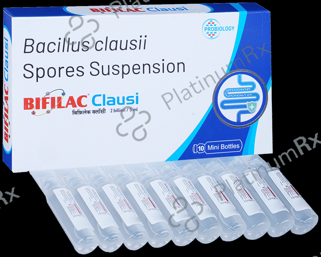 Bifilac Clausi 2B Oral Suspension Bottle 5*10s