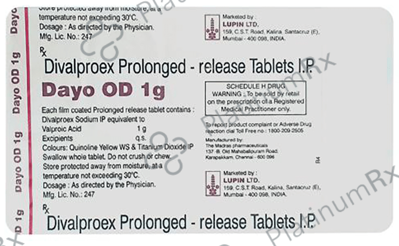 Dayo OD PR 1gm Tablet PR 10s