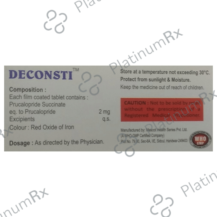 Deconsti Tablet