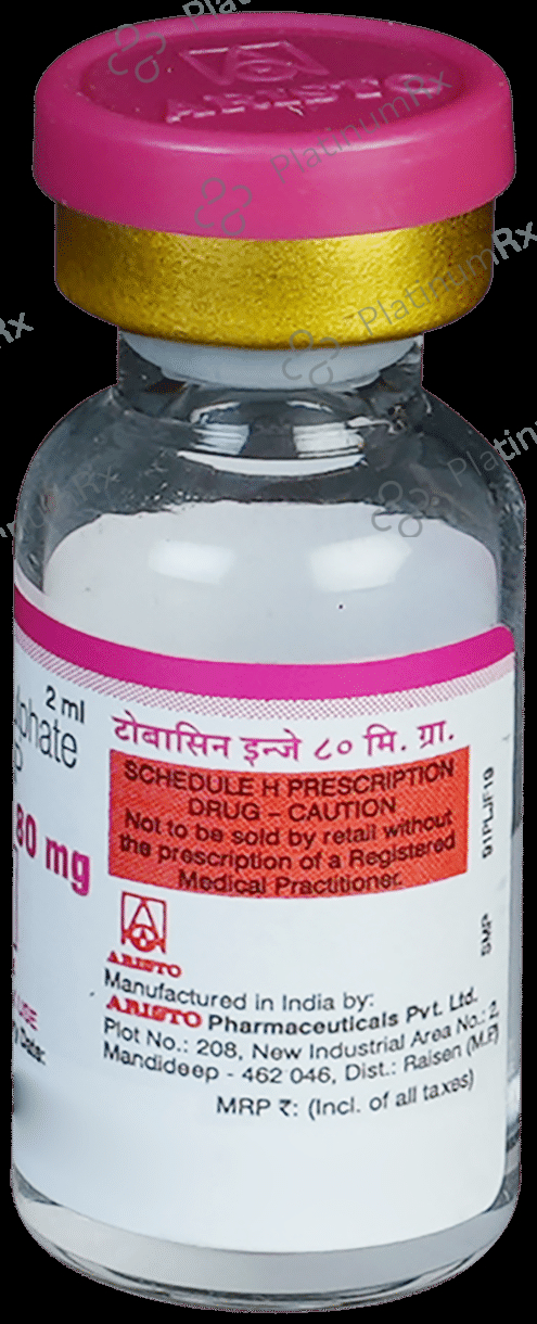 Tobacin 80mg Injection