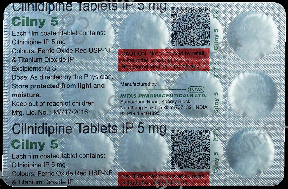 Cilny 5mg Tablet 15s