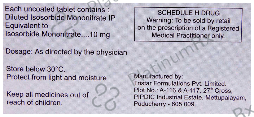 Isonorm 10mg Tablet 10s