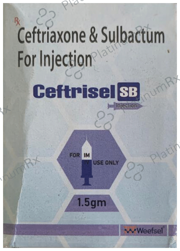 Ceftrisel SB 1.5gm Injection