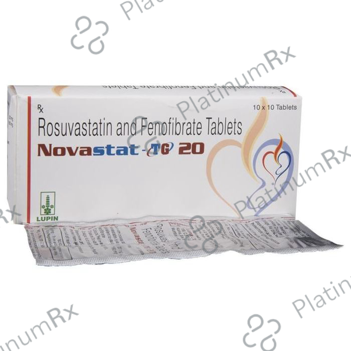 Novastat TG 160/20mg Tablet 10s
