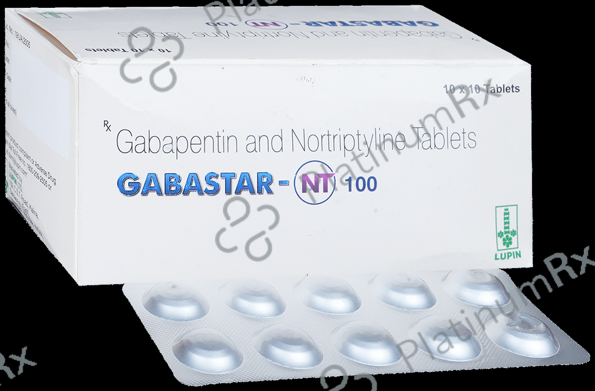 Gabastar NT 100/10mg Tablet 10s