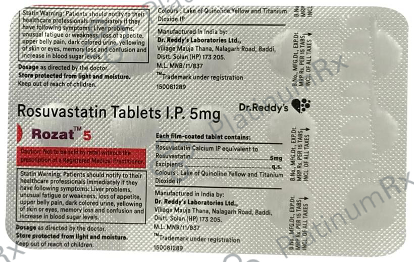 Rozat 5mg Tablet 15s