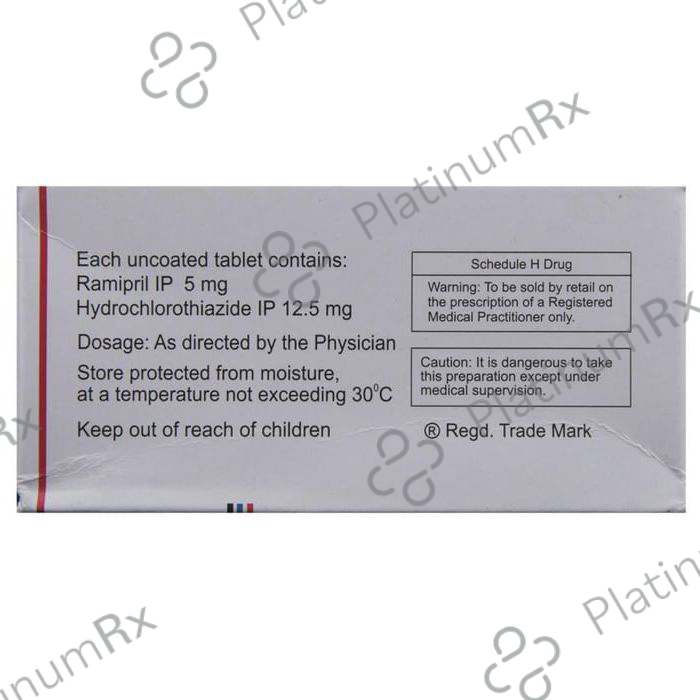 Ramcor H 5 12.5/5mg Tablet 10s