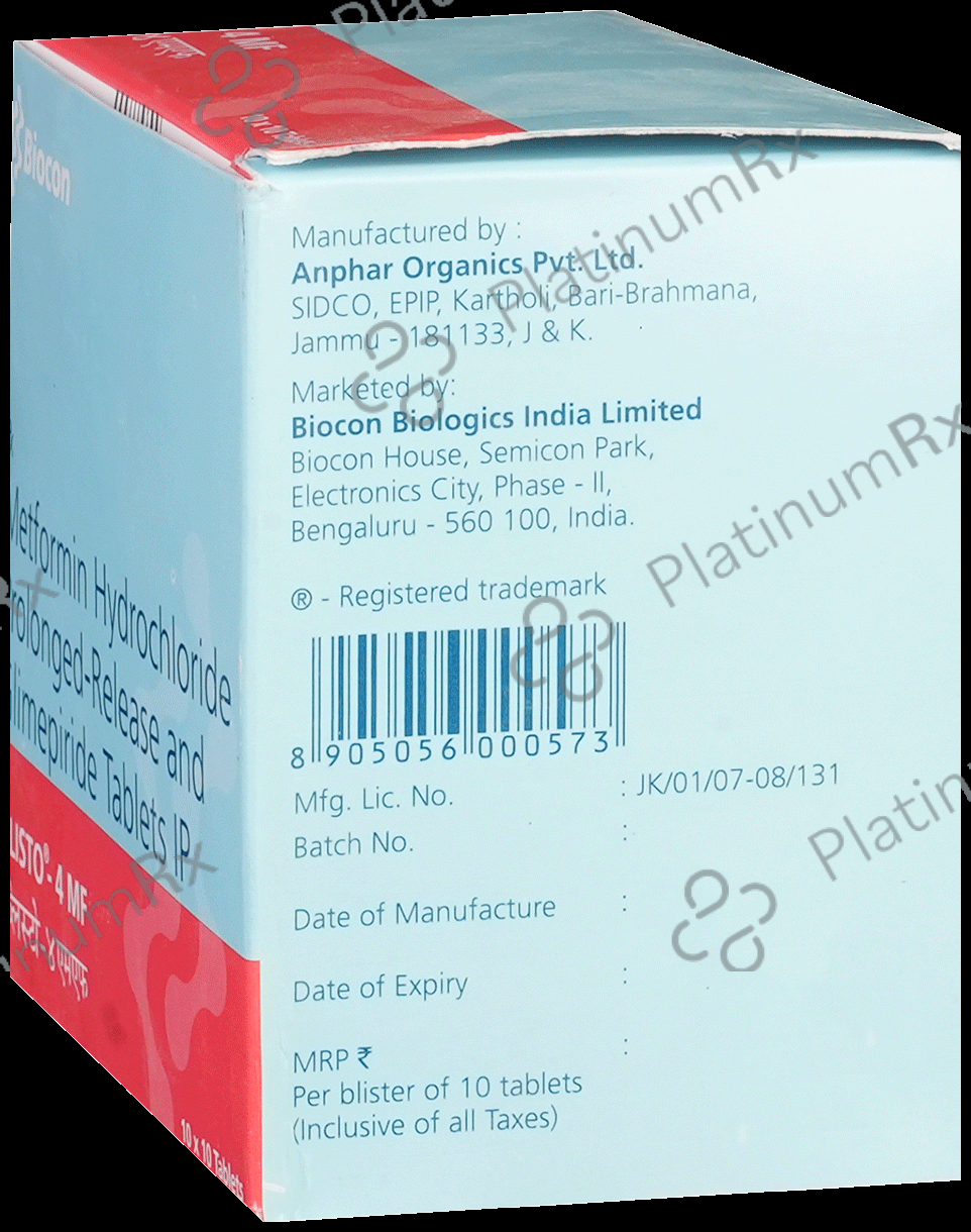 Blisto 4MF 4/1000mg Tablet PR 10s
